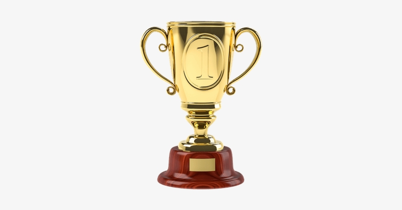 Gold Cup First One - Sports Trophy Transparent, transparent png download