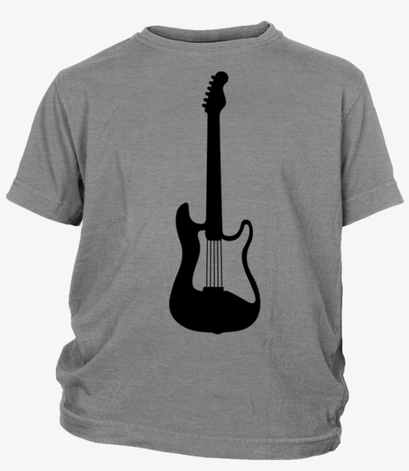 Guitar - Silhouette - E Guitar - Rock Logo T Shirt - Asdf Movie - Wanna Go Skateboard?, transparent png download