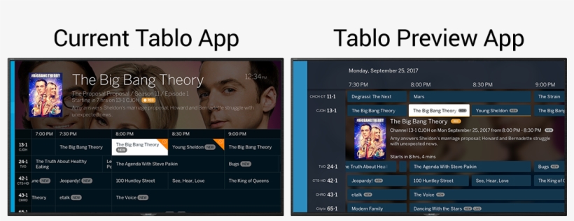 As A Native App, Tablo Preview App For Android Tv And, transparent png download