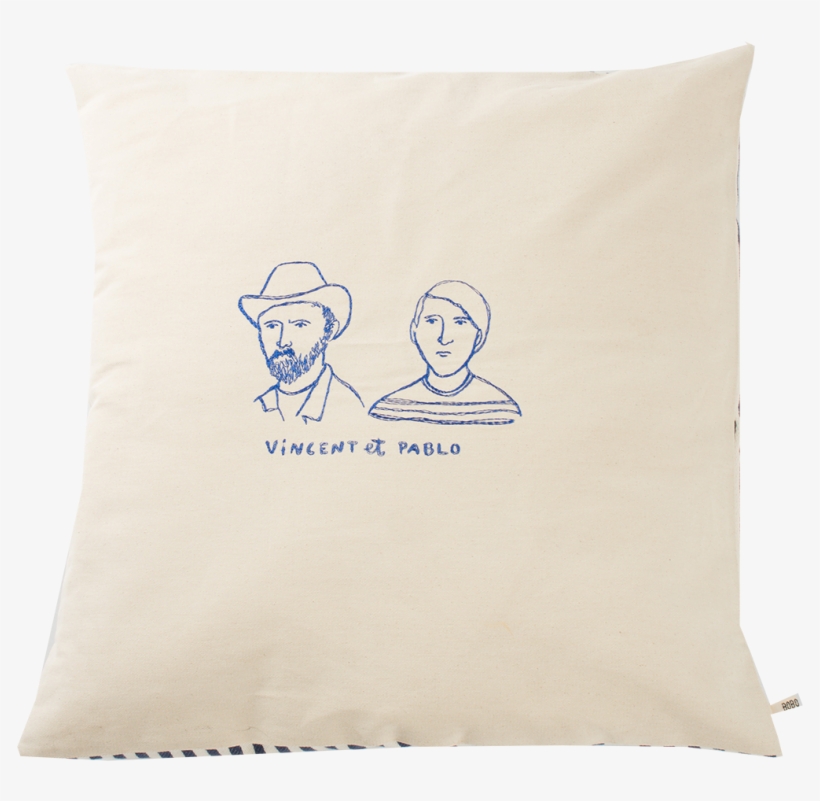 Bobo Choses Cushion Cover Vincent Et Pablo, transparent png download