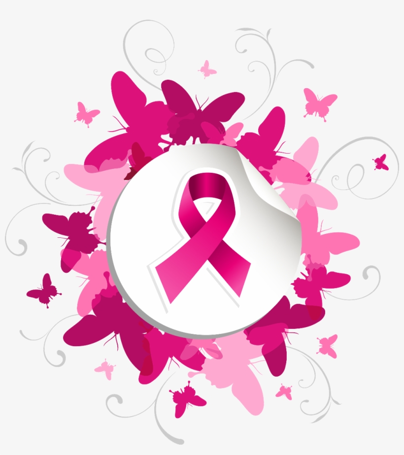 Ribbon Pink Breastcancer Breastcancerawareness Awarenes, transparent png download