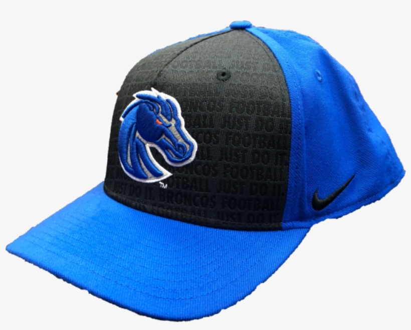 Boise State Broncos Verbal Swoosh Flex Hat, transparent png download