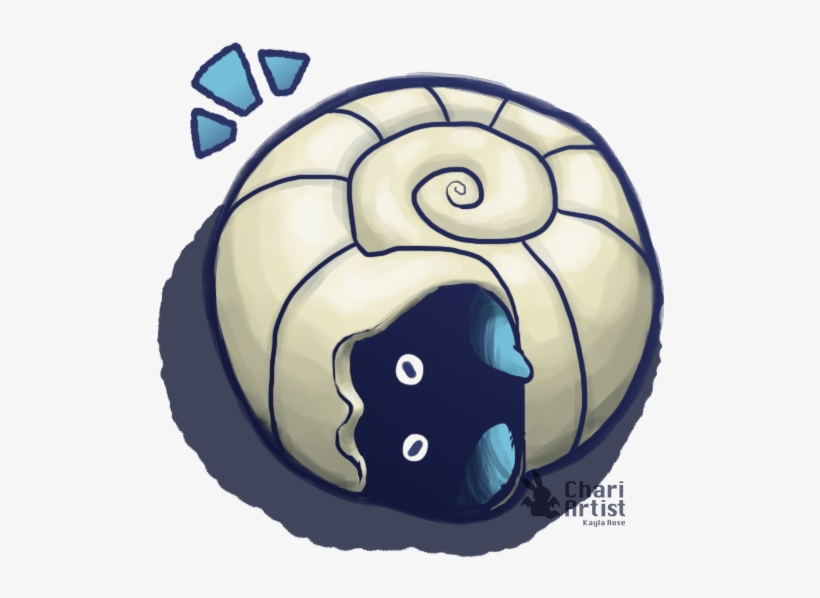 #138 Omanyte Used Withdraw And Tickle, transparent png download