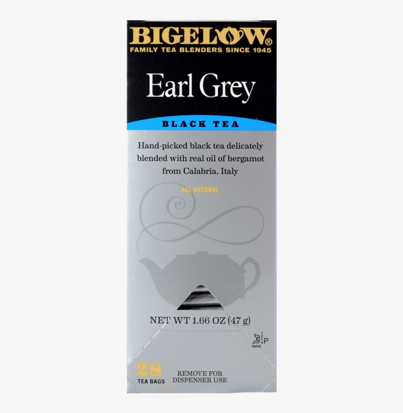 Bigelow Earl Grey Black Tea, transparent png download