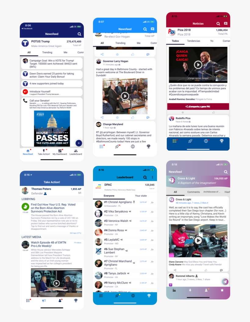 Official App Ucampaign Powers The Official Apps Of Top Organizations PNG Image ...