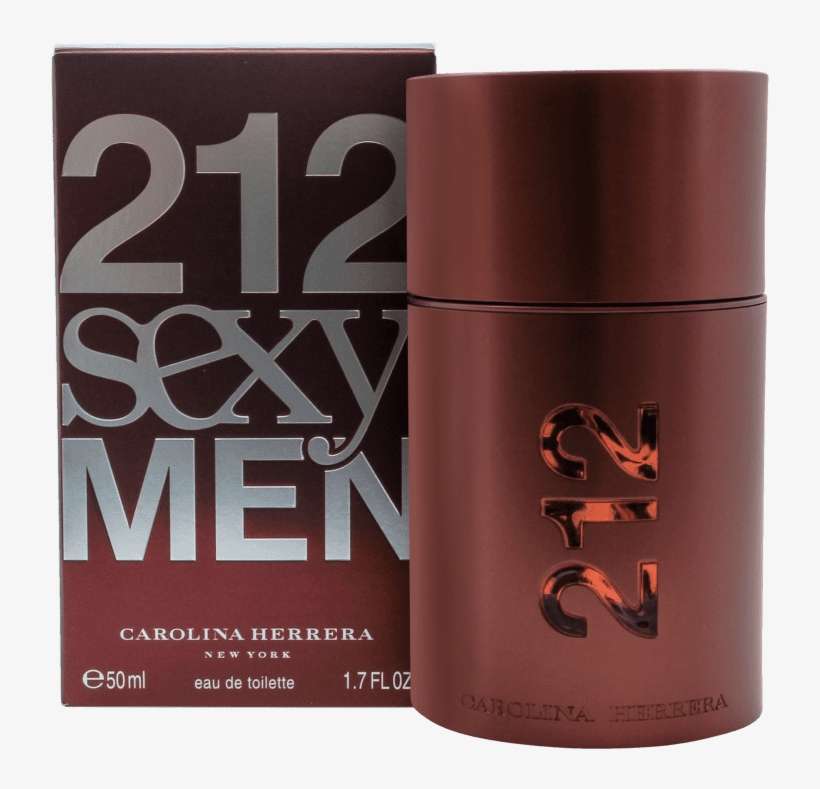 212 Sexy Men Carolina Herrera Eau De Toilette, transparent png download