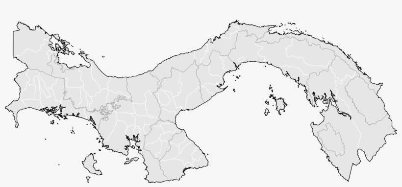 Mapa De Panamá, transparent png download
