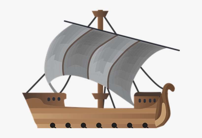 Viking Ship Clipart Roman Ship, transparent png download