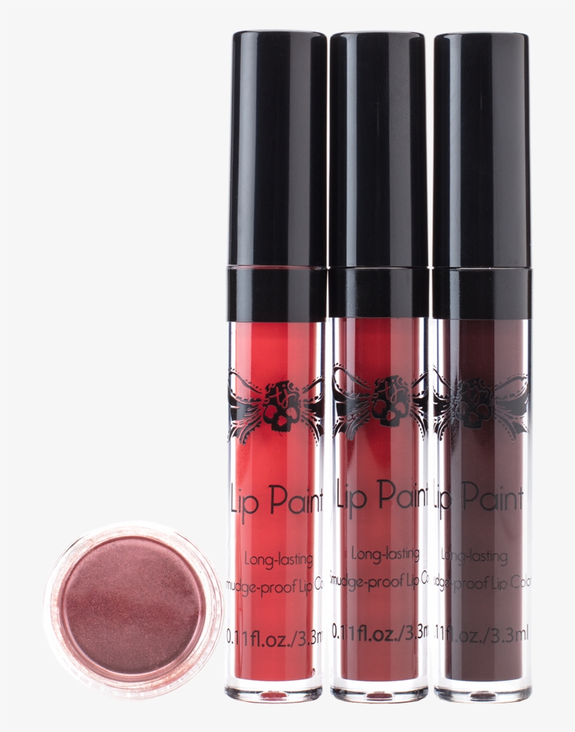 Tattoo Junkee Flaming Mad Red Lip Paints Kit, transparent png download