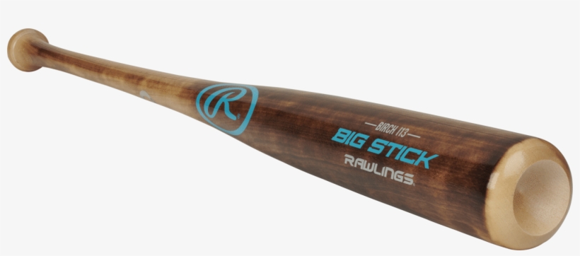 2018 Rawlings Big Stick I13 Birch Wood Baseball Bat, transparent png download