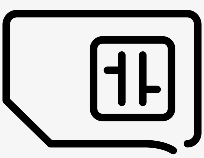 Sim Card Clipart Svg, transparent png download