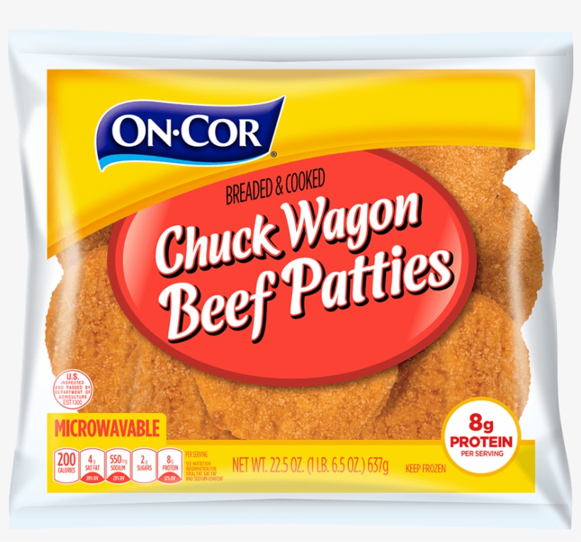 Chuck Wagon Beef Patties, transparent png download