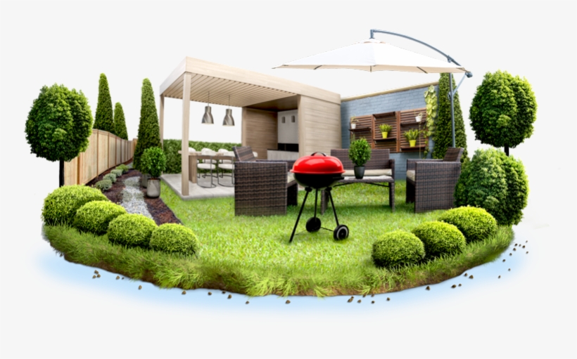 Backyard And Garden Show Garden - Hedge, transparent png download