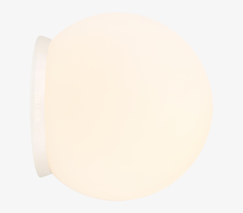 Sphere Lamp White Base 200mm - Circle, transparent png download