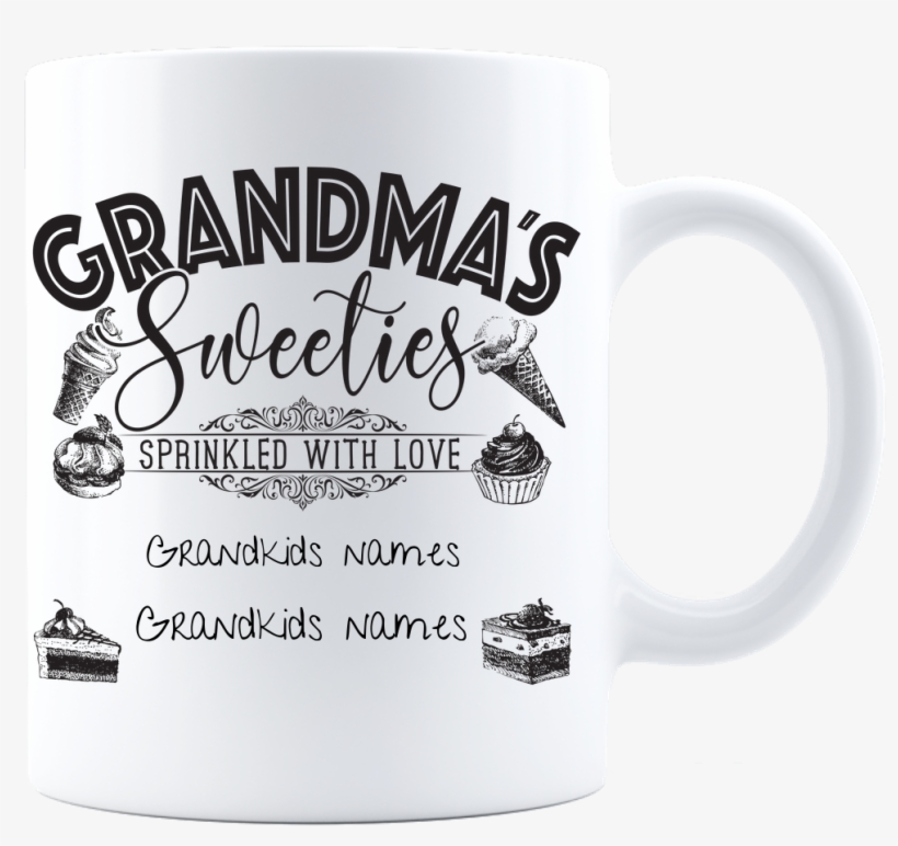 Custom Mug, Custom Coffee Mug, Gift For Grandma, Name - Beer Stein, transparent png download