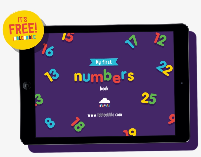 Download 'my First Numbers With Ibbleobble' For Free - Tablet Computer, transparent png download