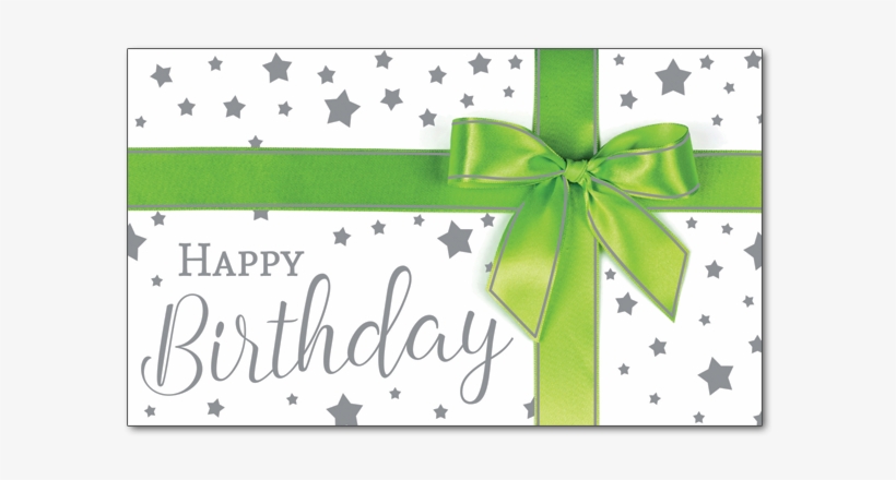 C773 - Gift-wrapped Ribbon - Greeting Card, transparent png download