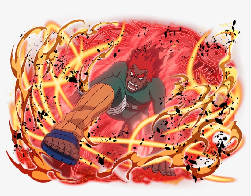 Naruto Blazing Might Guy Png Image Transparent Png Free Download On Seekpng