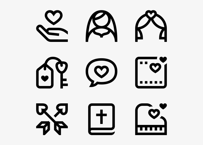 Wedding - Social Media Logos Png White, transparent png download