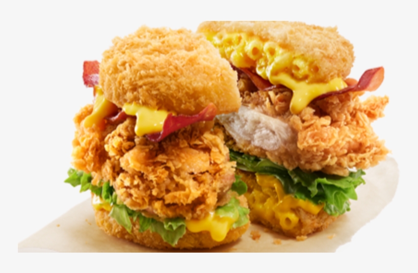 Kfc's Mac 'n Cheese Zinger Might Make You Want To Move - Cheese Bun, transparent png download