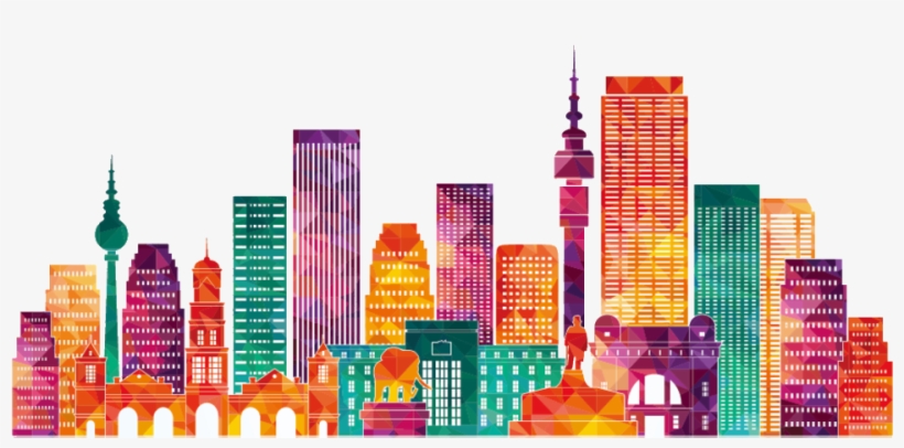 Johannesburg Silhouette Royalty Free - Johannesburg City Skyline Silhouette, transparent png download