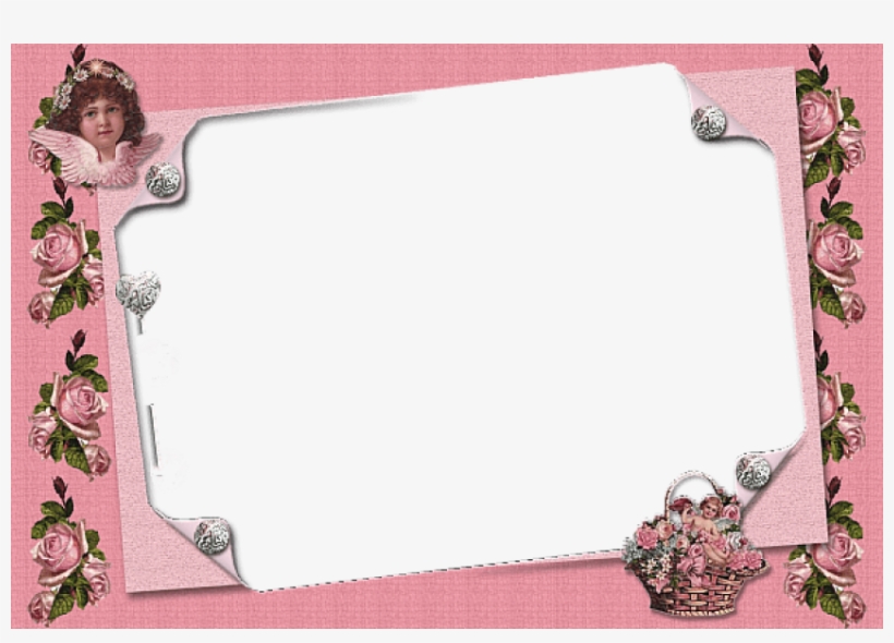Free Png Pink Transparent Frame With Angel Png Images - Dana Brooke, transparent png download