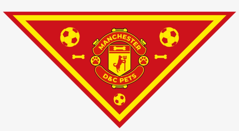 Dcpets Bandana Manutd - Manchester United F.c., transparent png download