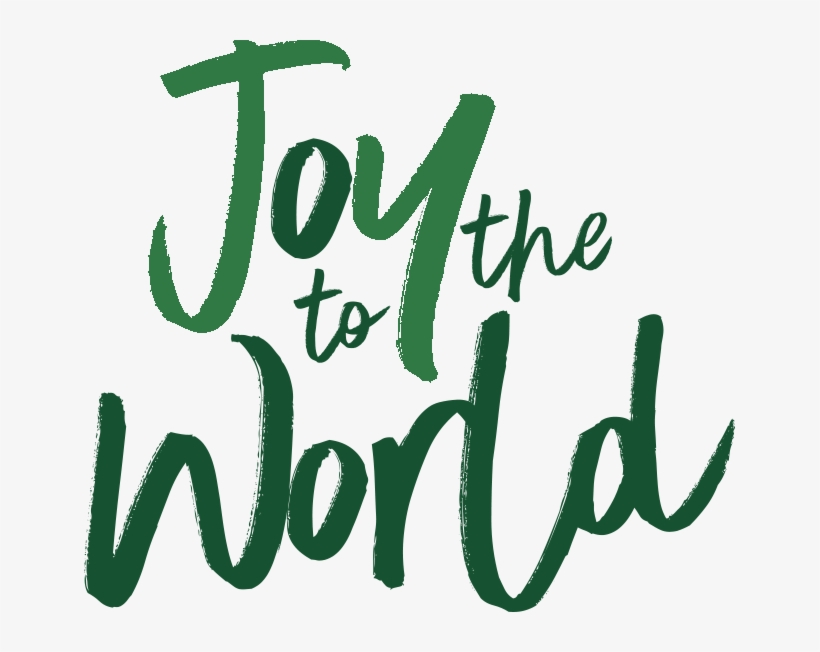 Joy To The World - Calligraphy, transparent png download