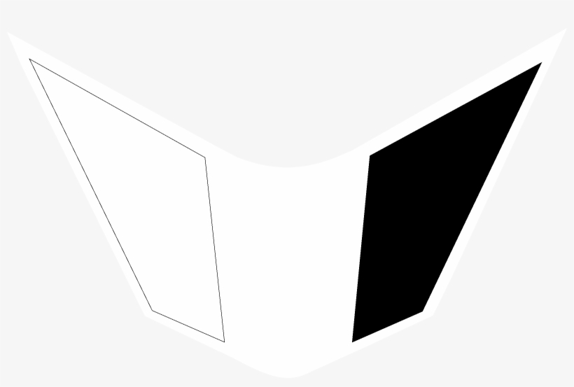 Flag Front Ducati Logo Black And White - Paper, transparent png download