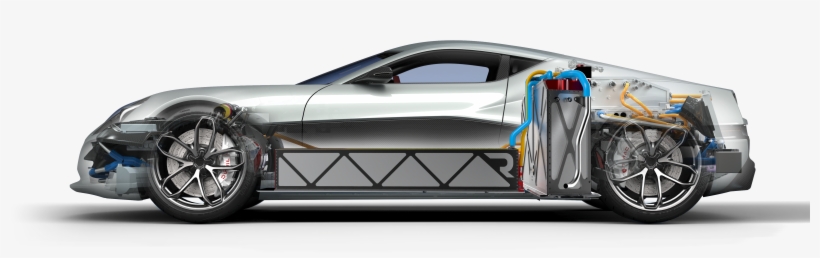 Concept One Battery 02 - Rimac Concept Two Battery, transparent png download