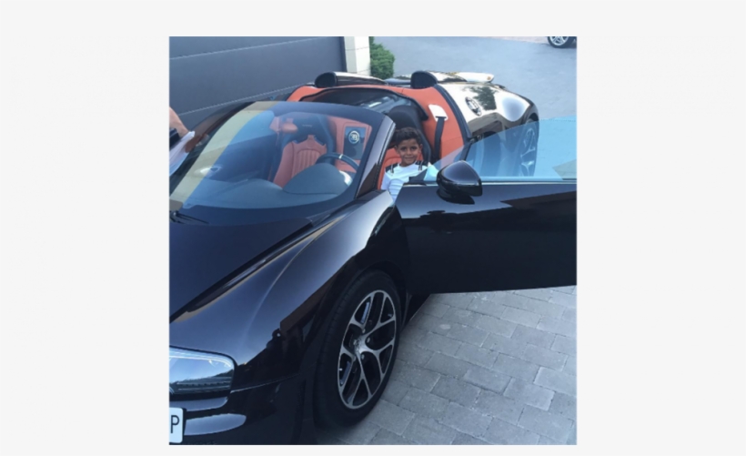 Su Bugatti Veyron - Cristiano Ronaldo Junior Car, transparent png download