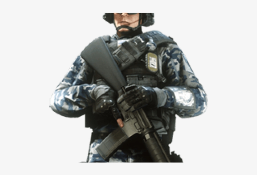 Battlefield Hardline Soldiers, transparent png download