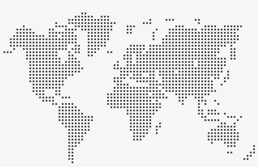 Servicces-bg - World Map Pink, transparent png download