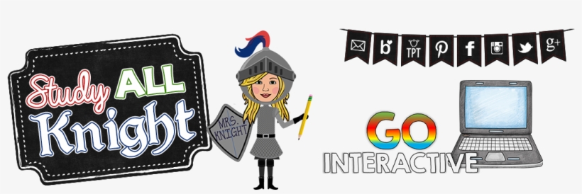 Study All Knight Teacher Resources - Cartoon, transparent png download