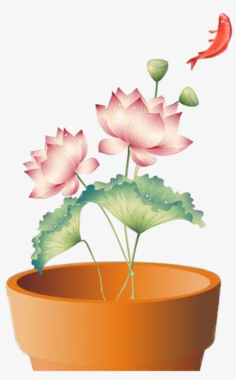 Beautiful Lotus Flower Summer Festival - ภาพ วาด ดอกบัว สวรรค์ แบบ จีน, transparent png download