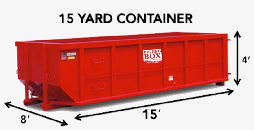 -can Hold About 4 Truckloads Of Space At Approximately - 40 Cy Roll Off Dimensions, transparent png download