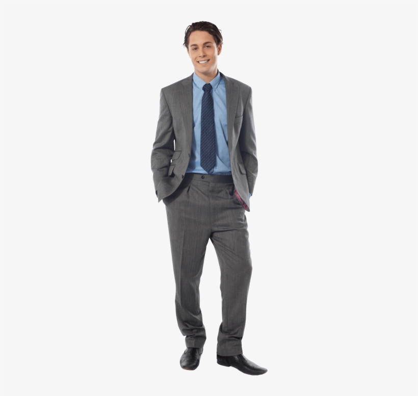 Free Png Men In Suit Png Images Transparent - Banana Republic Navy Blue Suit, transparent png download