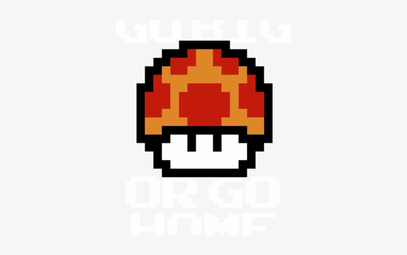 Go Big - Super Mario Mushroom, transparent png download