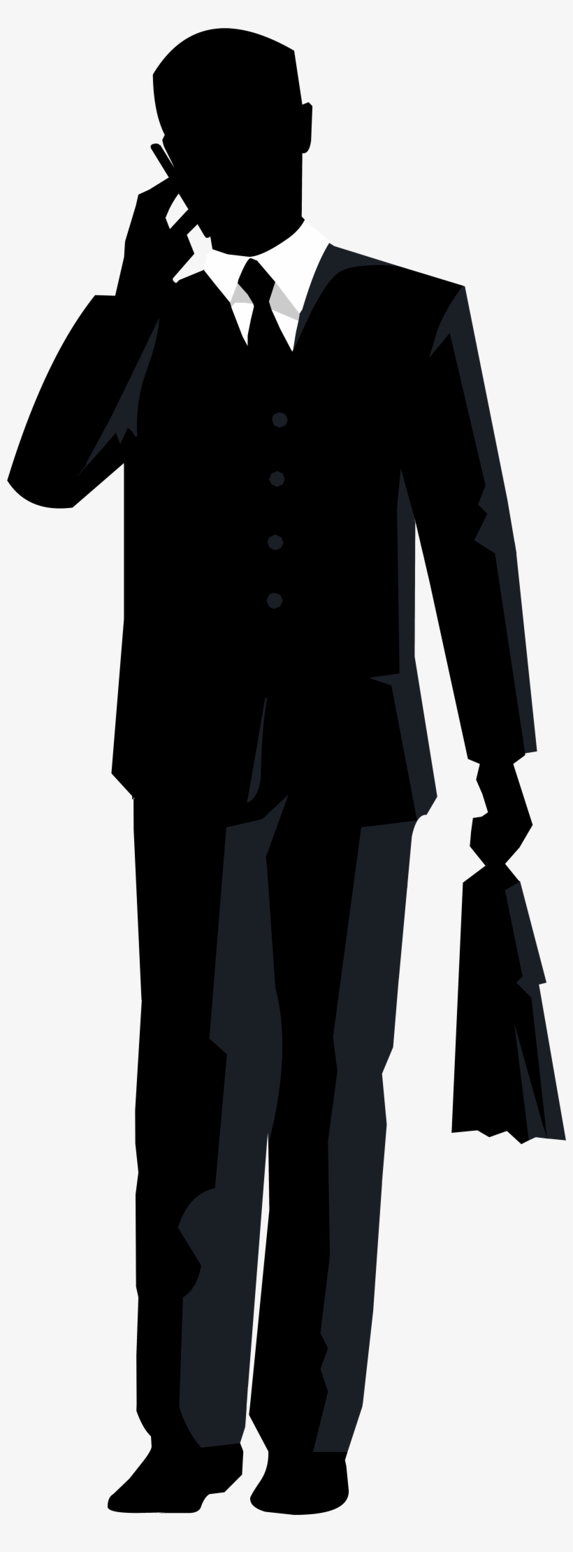 Suit Clipart Transparent - Transparent Background Businessman Clipart, transparent png download
