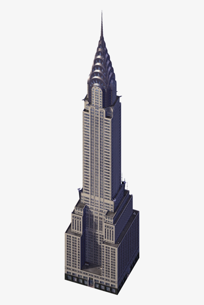 Chrysler Building - Skyscraper, transparent png download