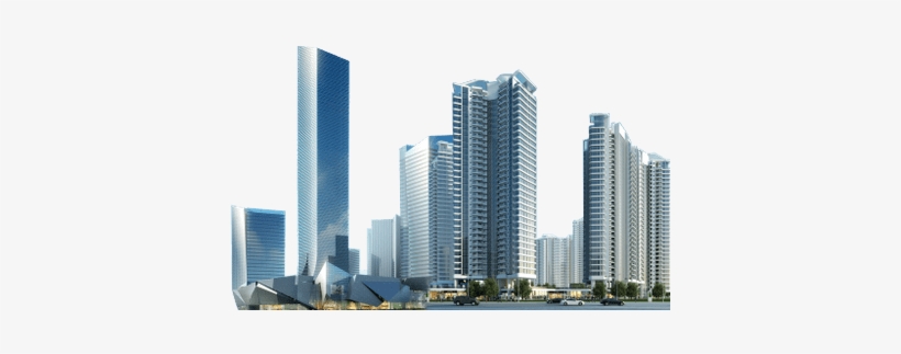 Clip Art Free Office Skyscraper Pencil And In Color - Building Png, transparent png download