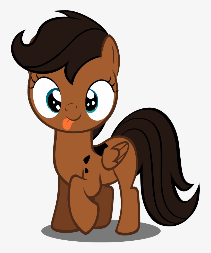 Pony Scootaloo Scooby Doo Horse Cartoon Mammal Vertebrate - My Little Pony Brown, transparent png download