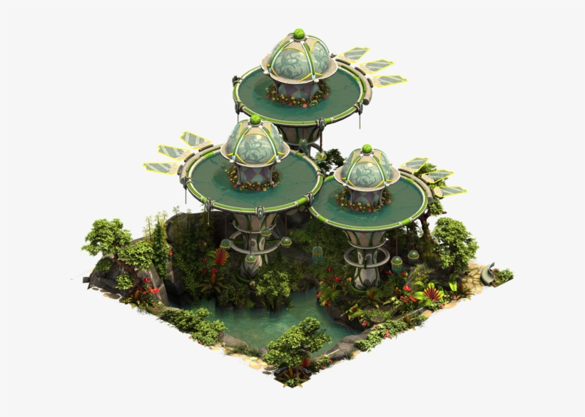 Http - //foezz - Innogamescdn - //x Ss Futureera Landmark2 - Rain Forest Project Building, transparent png download