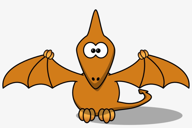 Bones Clipart Dino - Clipart Pterodactyl, transparent png download