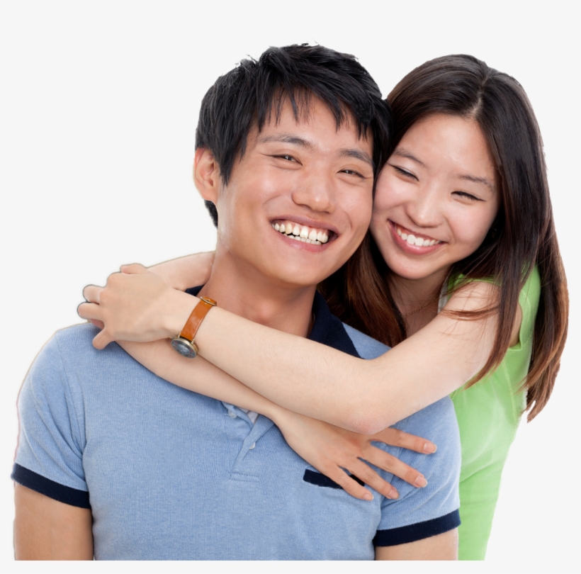 Asian Couple Png - Husband, transparent png download