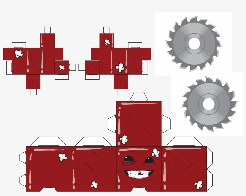 A Week Ago I Created A Papercraft Version Of Super - Circular Saw Blade, transparent png download