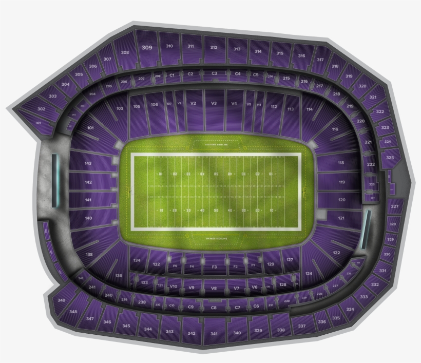 New England Patriots At Super Bowl Lii At Us Bank Stadium - U.s. Bank Stadium, transparent png download
