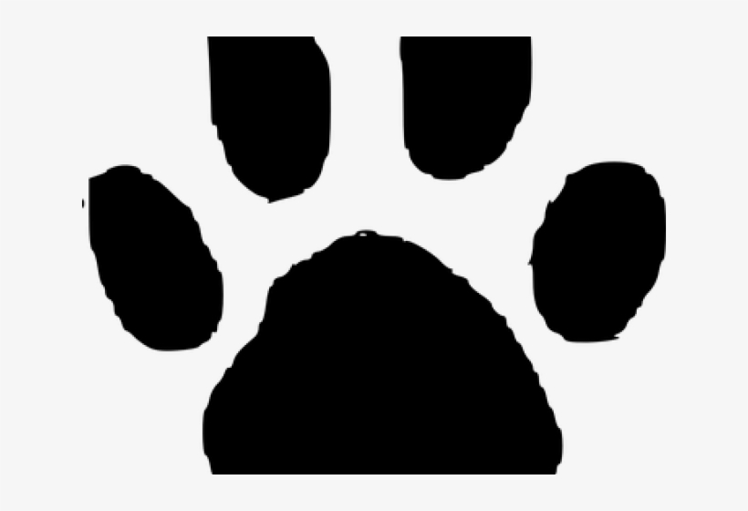Lime Green Paw Print, transparent png download