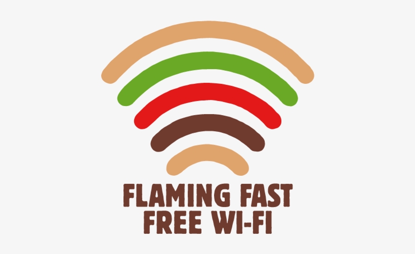 Welcome To Whopper Wi-fi - Flaming Fast Wifi, transparent png download