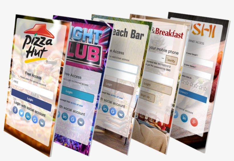 Hotspot Free Wifi Access Login Pages - Login, transparent png download